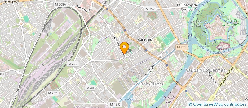 localisation de l'entreprise SCI KAISER-TAB à LILLE