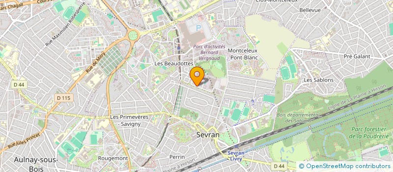 localisation de l'entreprise SCI KAJA à SEVRAN