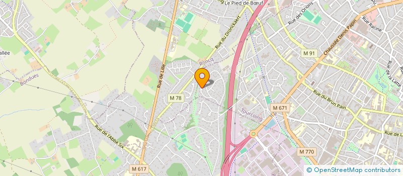 localisation de l'entreprise SCI KAK FAMILY  TOURCOING