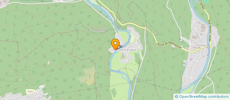 localisation de l'entreprise SCI KAKI  TOURNAVAUX