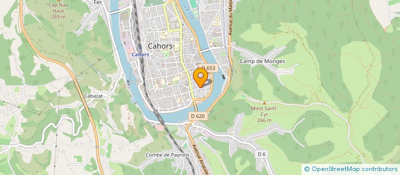 localisation de l'entreprise SCI KAKI  CAHORS