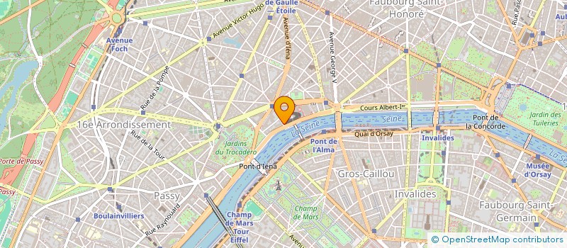 localisation de l'entreprise SCI KAL INVESTMENT  PARIS