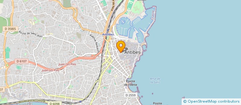 localisation de l'entreprise SCI KALA à ANTIBES