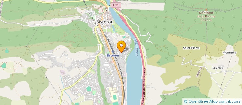 localisation de l'entreprise SCI KALA PATTHAR  SISTERON