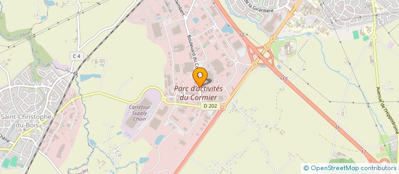 localisation de l'entreprise SCI KALDI à CHOLET