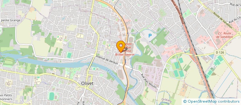 localisation de l'entreprise SCI KALE à OLIVET