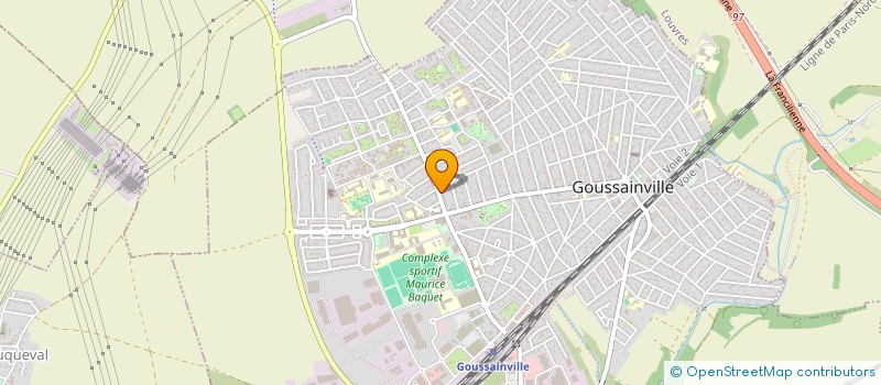 localisation de l'entreprise SCI KALE UNION  GOUSSAINVILLE