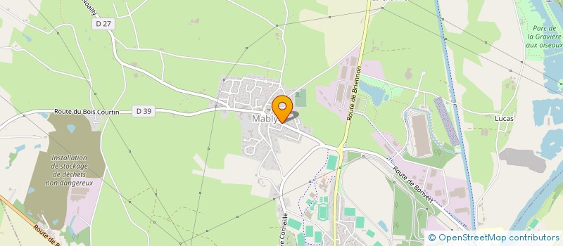 localisation de l'entreprise SCI KALEIMMO  MABLY