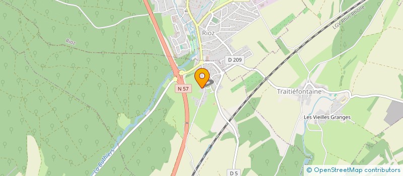 localisation de l'entreprise SCI KALEX  NEUVELLE-LES-CROMARY