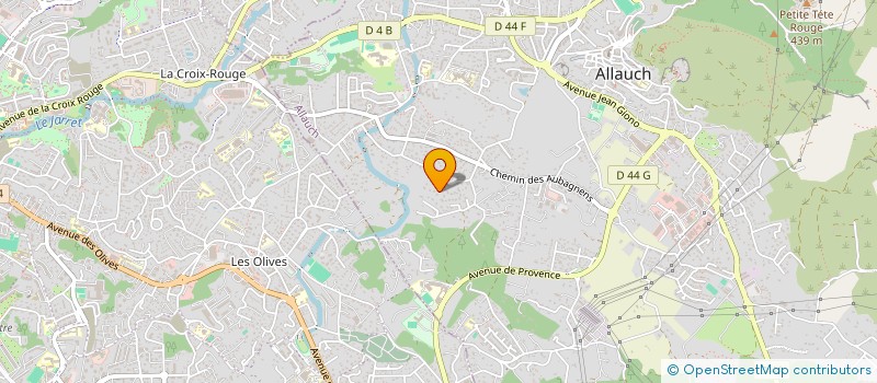 localisation de l'entreprise SCI KALFALA  ALLAUCH