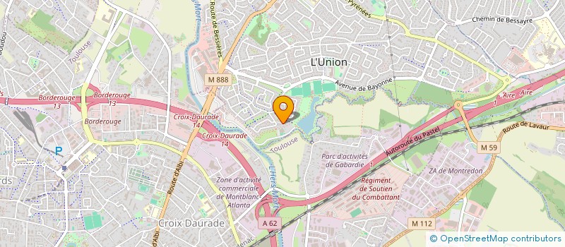 localisation de l'entreprise SCI KALFON à L'UNION