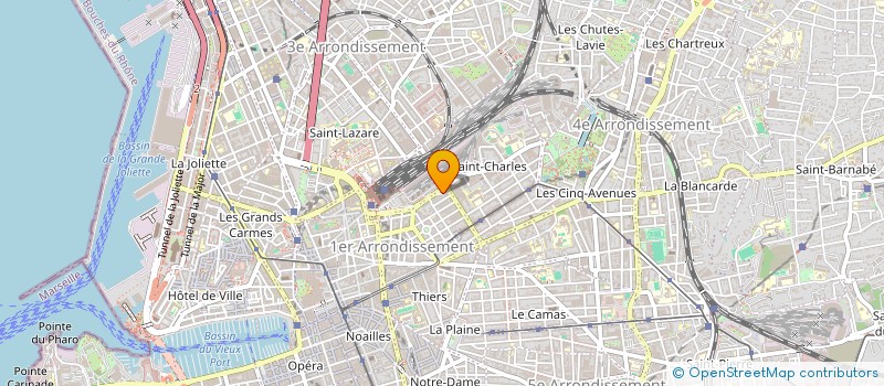 localisation de l'entreprise SCI KALI  MARSEILLE