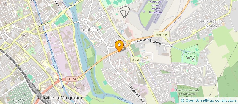 localisation de l'entreprise SCI KALI  TOMBLAINE