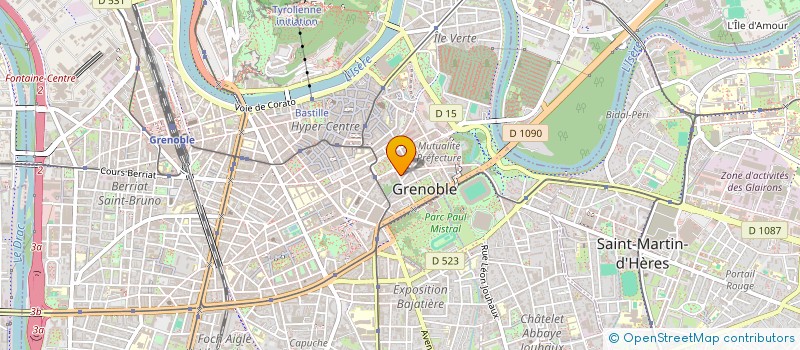 localisation de l'entreprise SCI KALIAN  GRENOBLE