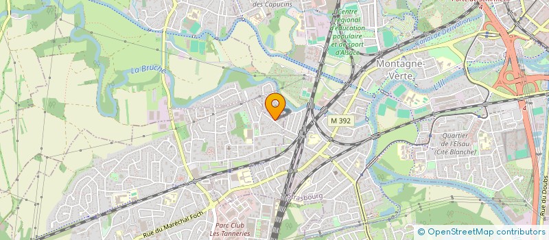 localisation de l'entreprise SCI KALIE  LINGOLSHEIM