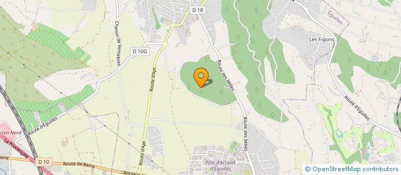 localisation de l'entreprise SCI KALIN  EGUILLES