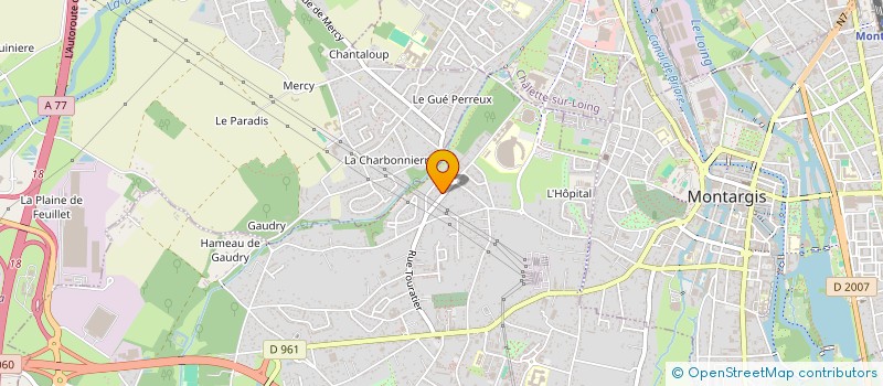 localisation de l'entreprise SCI KALINA à VILLEMANDEUR
