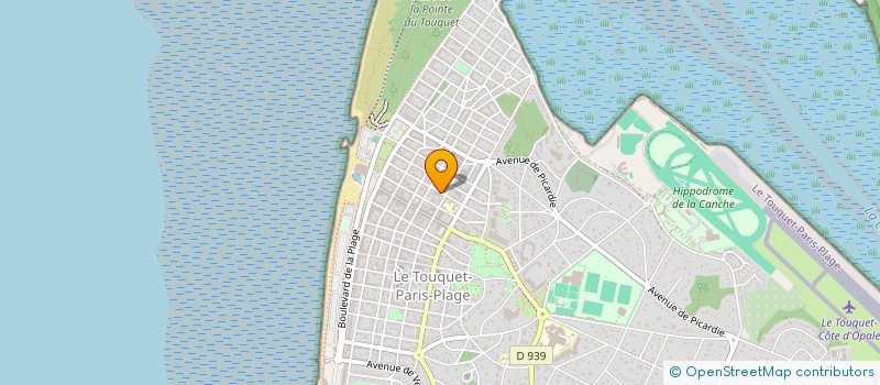 localisation de l'entreprise SCI KALITHEA à LE TOUQUET-PARIS-PLAGE