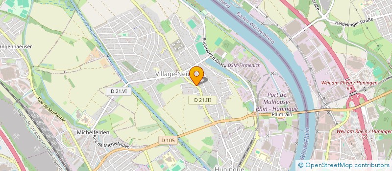 localisation de l'entreprise SCI KALKAN  VILLAGE-NEUF