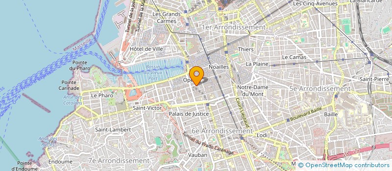 localisation de l'entreprise SCI KALLISTE à MARSEILLE