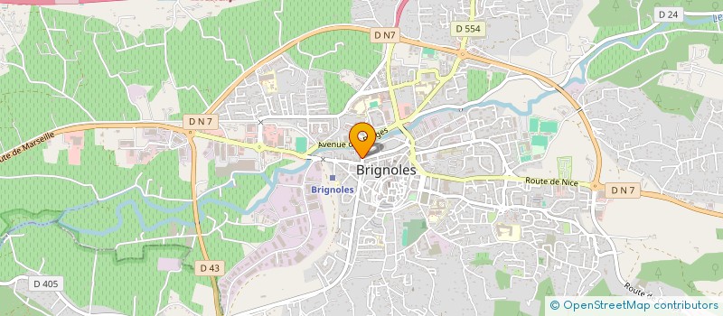 localisation de l'entreprise SCI KALLISTE à TOURVES