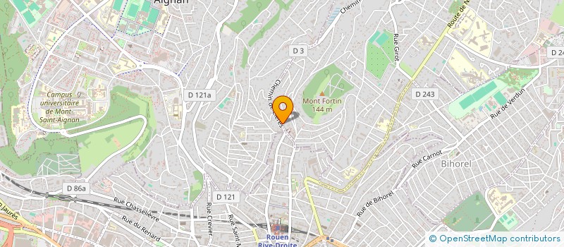 localisation de l'entreprise SCI KALLISTE à BOIS-GUILLAUME