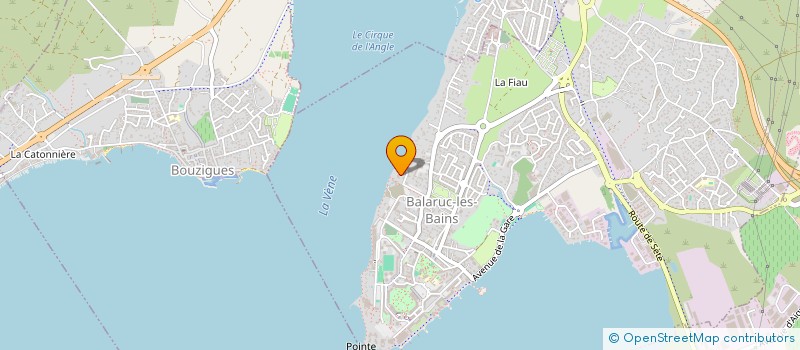 localisation de l'entreprise SCI KALLISTE  BALARUC-LES-BAINS