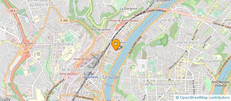 localisation de l'entreprise SCI KALLISTE  LYON