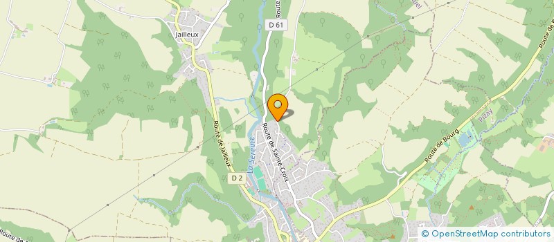 localisation de l'entreprise SCI KALLY  CHAVANOZ