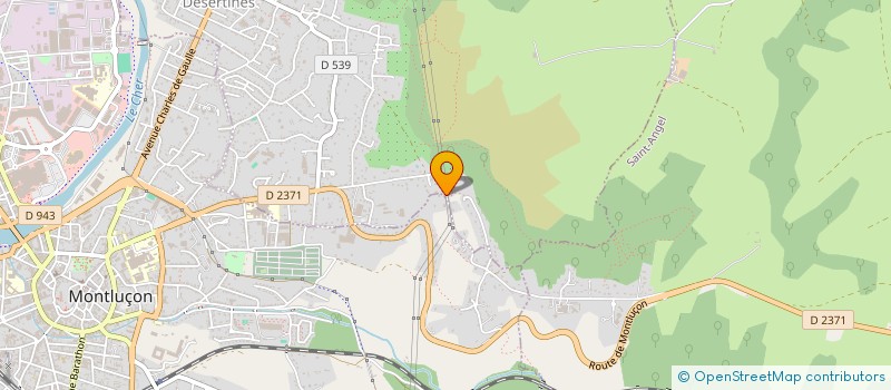 localisation de l'entreprise SCI KALO  DESERTINES