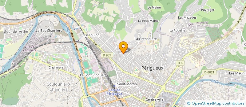 localisation de l'entreprise SCI KALOU à PERIGUEUX