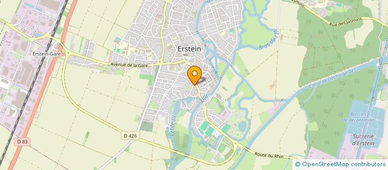 localisation de l'entreprise SCI KALRA  DAUBENSAND