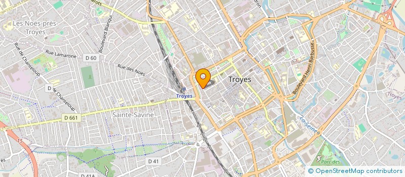 localisation de l'entreprise SCI KALSA à TROYES