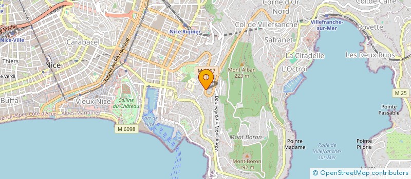 localisation de l'entreprise SCI KALUBE à NICE