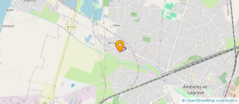 localisation de l'entreprise SCI KALUJA  AMBARES-ET-LAGRAVE