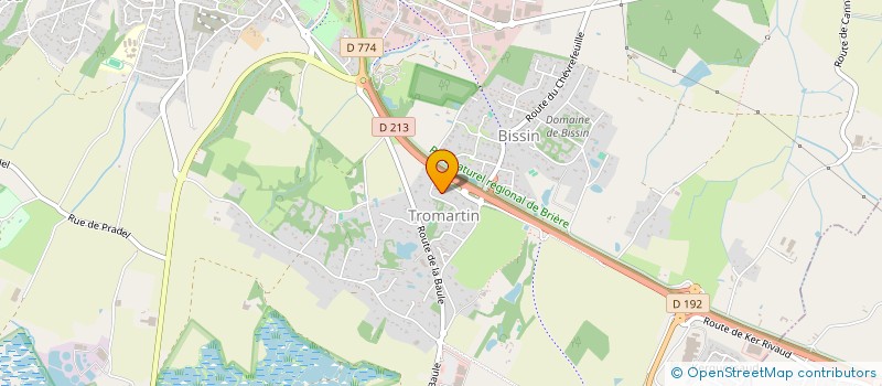 localisation de l'entreprise SCI KALY PROPERTY  GUERANDE