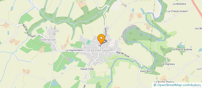 localisation de l'entreprise SCI KALYPSO G  MAUGES-SUR-LOIRE