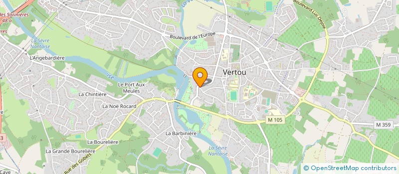 localisation de l'entreprise SCI KAMAGE  VERTOU