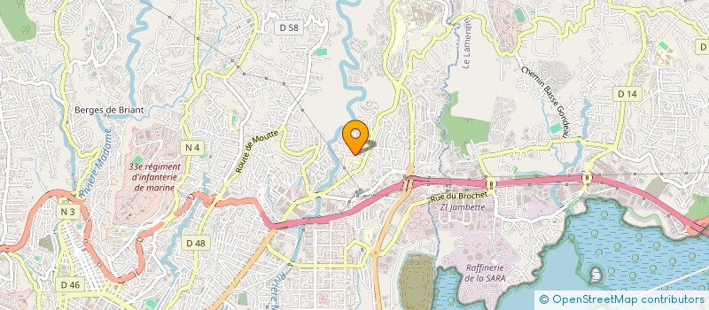 localisation de l'entreprise SCI KAMAKARAIB  FORT-DE-FRANCE