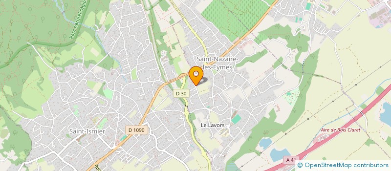 localisation de l'entreprise SCI KAMALA  SAINT-NAZAIRE-LES-EYMES