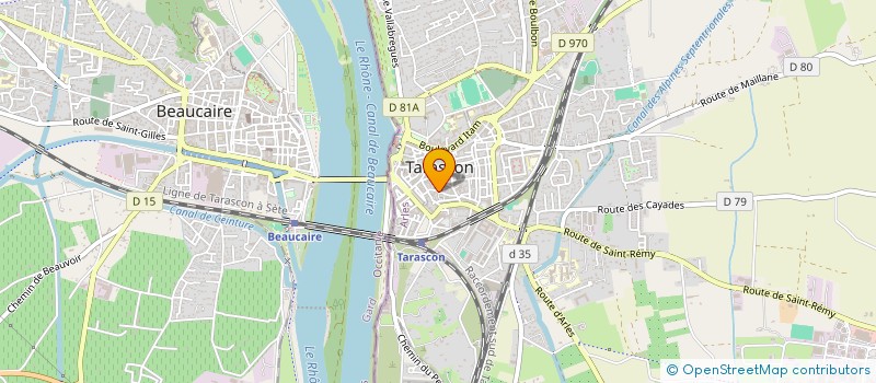 localisation de l'entreprise SCI KAMALAIN  TARASCON