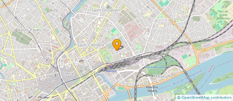 localisation de l'entreprise SCI KAMALIS  NANTES