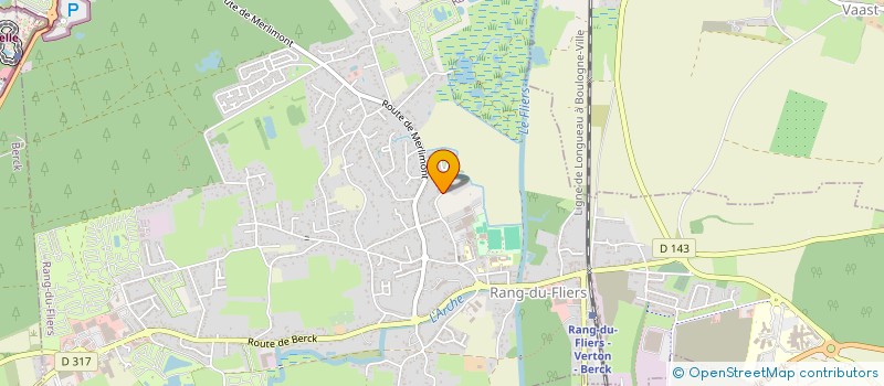 localisation de l'entreprise SCI KAMAPOL  RANG-DU-FLIERS