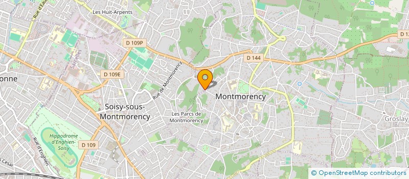 localisation de l'entreprise SCI KAMAR BLS  SOISY-SOUS-MONTMORENCY