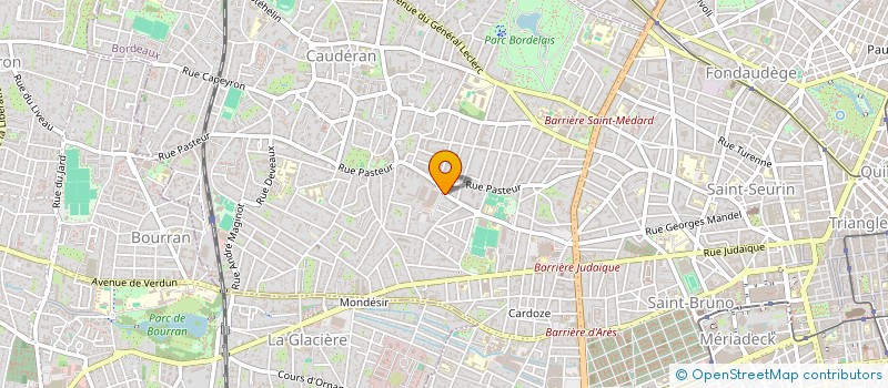 localisation de l'entreprise SCI KAMARINA  BORDEAUX