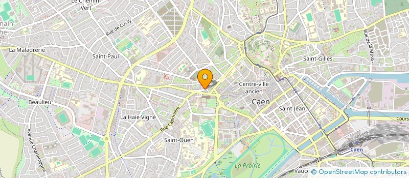localisation de l'entreprise SCI KAMBALA  CAEN