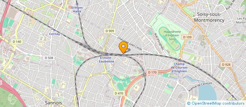 localisation de l'entreprise SCI KAMDEM PALLOY à EAUBONNE