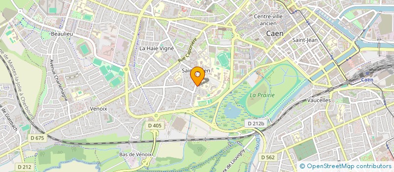 localisation de l'entreprise SCI KAMEL à CAEN