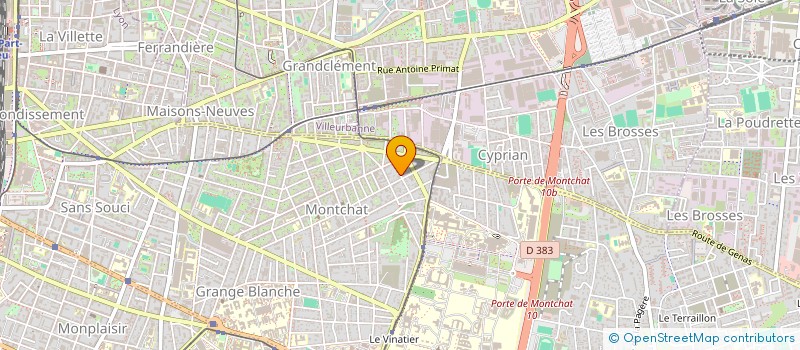 localisation de l'entreprise SCI KAMEL  LYON