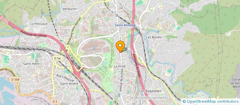 localisation de l'entreprise SCI KAMELO à MARSEILLE